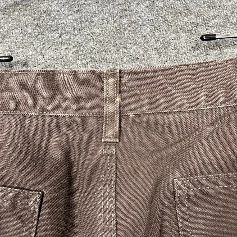 Vintage Carhartt Carpenter Pants Mens 34x32 Brown B11 DKB Dungaree Workwear